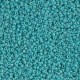 Miyuki rocailles Perlen 15/0 - Matted opaque turquoise green ab 15-412FR